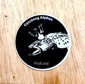 Catching Alphas Podcast Sticker